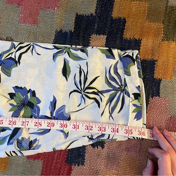 Linen floral pants - Picture 10 of 10